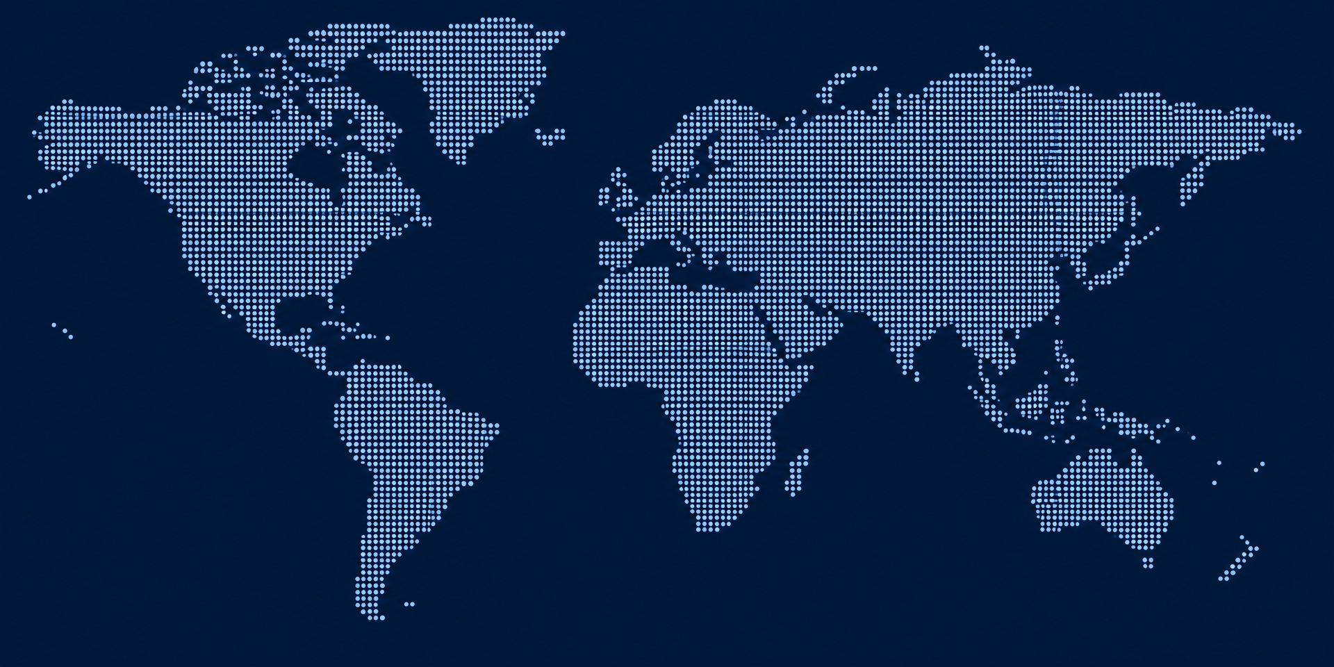 World map showing KP DIGI WORLD dealer and country partner presence