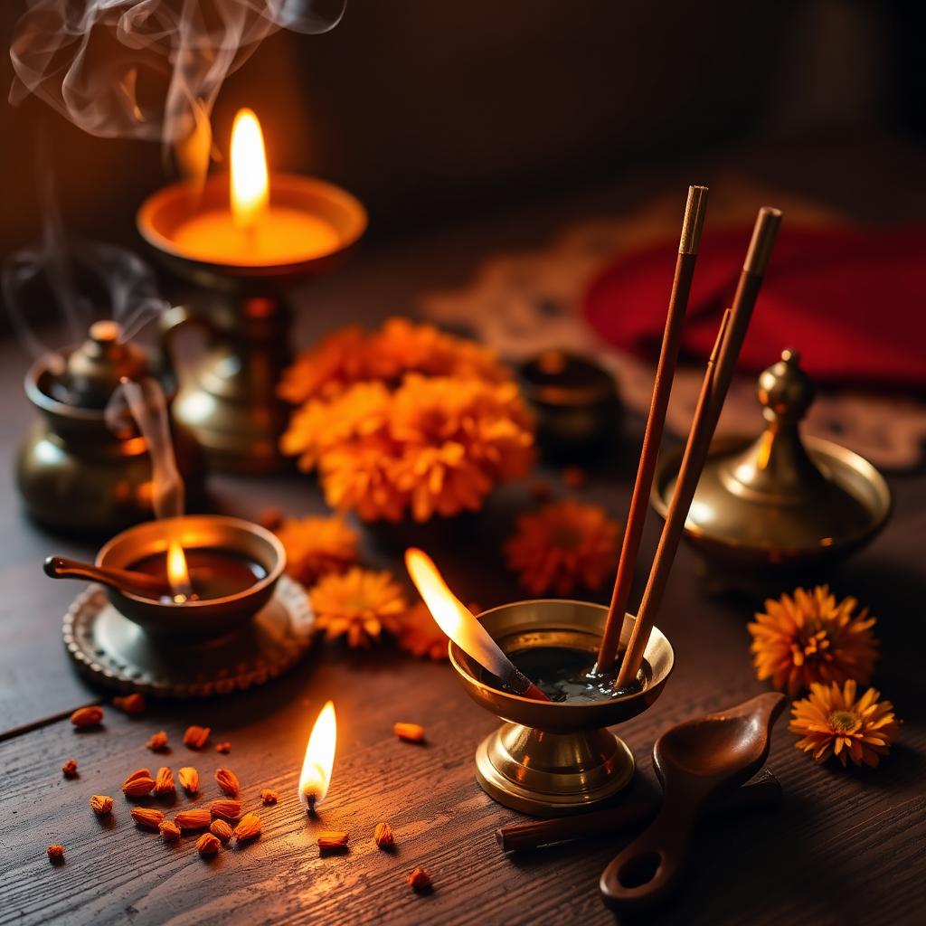 Incense & Puja